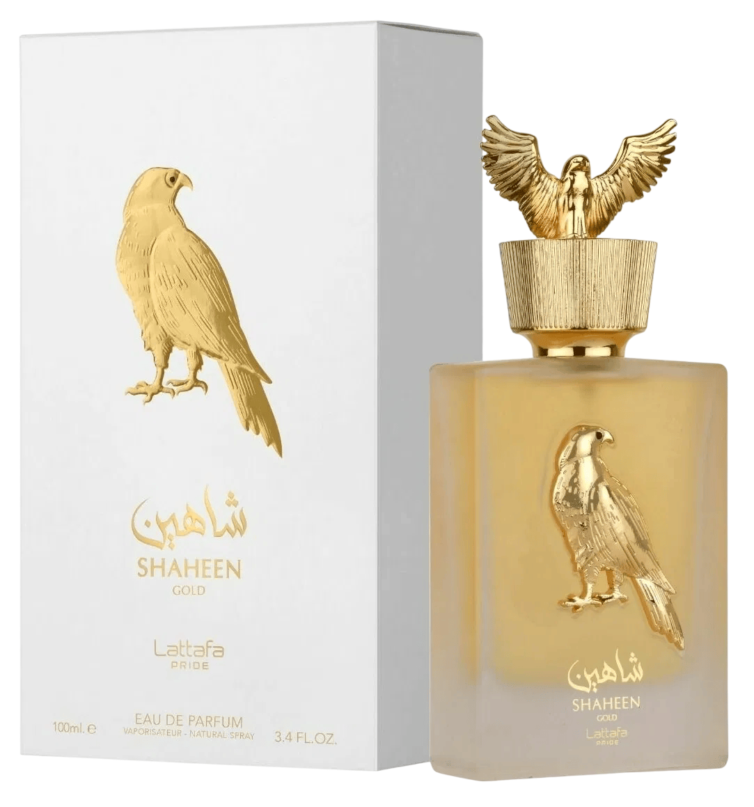 Shaheen Gold lattafa 100ml-Photoroom