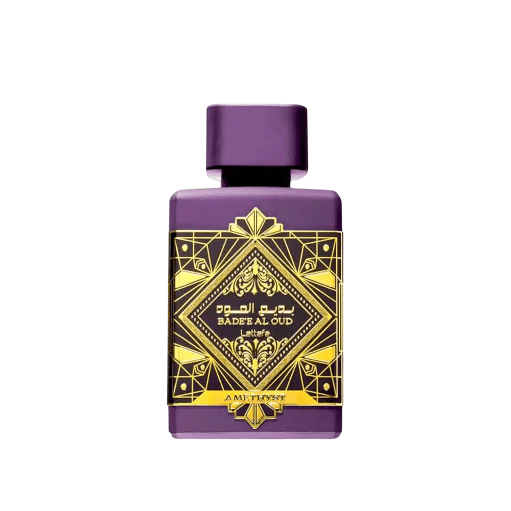 lattafa badee al oud lila 100ml-Photoroom
